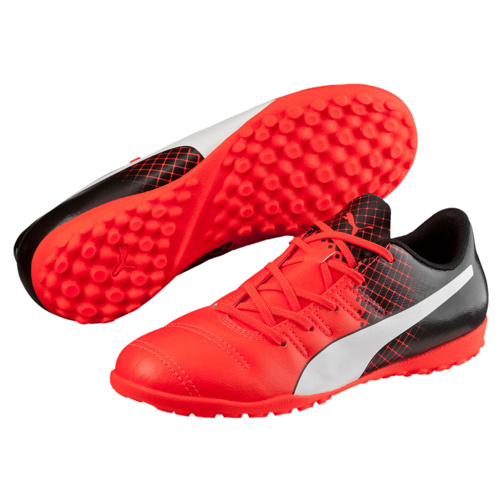 PUMA Kids Evopower 43 Tricks TT Turf Soccer Shoes