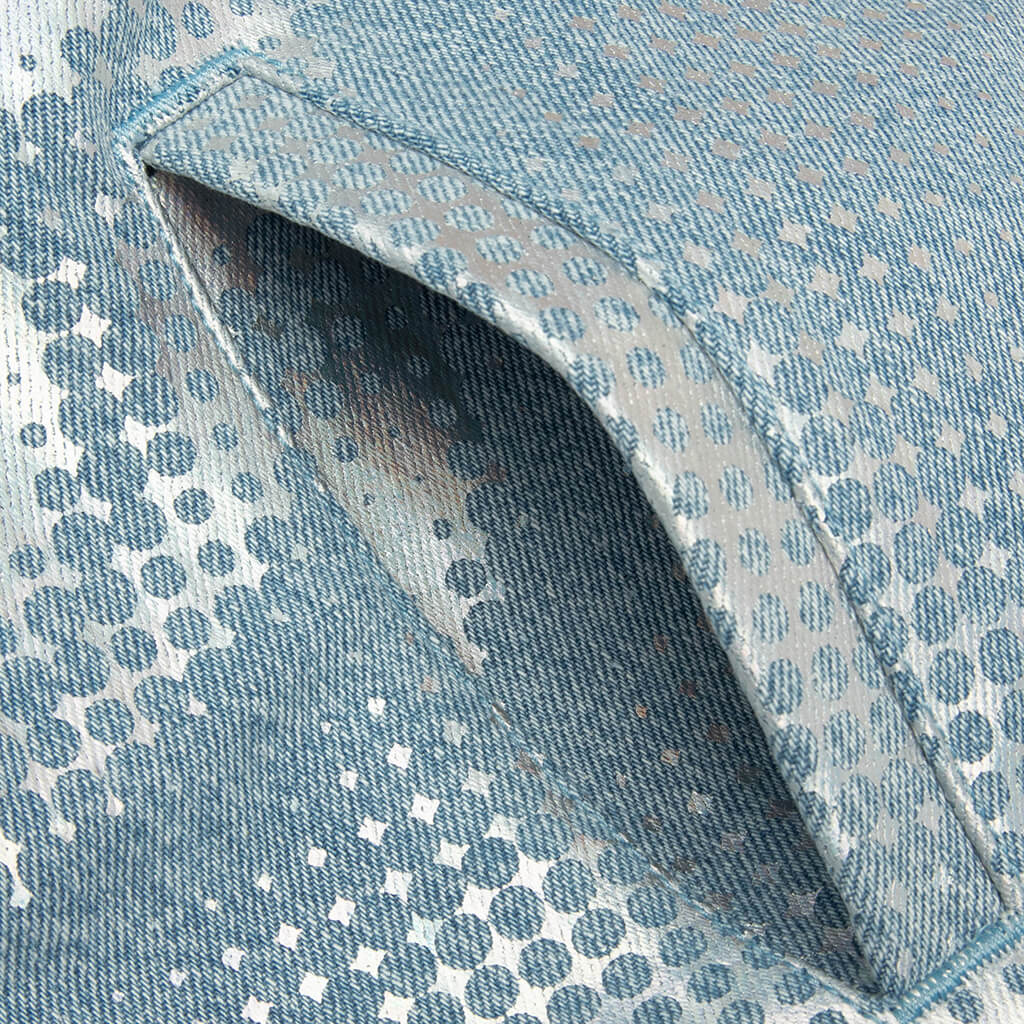Pearlescent Monogram Denim Jacket Pearlescent