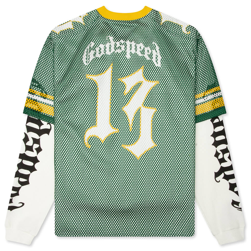 TD Layered Jersey Green Yellow White
