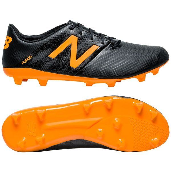 New Balance JR Furon Dispatch FG Firm Ground Soccer Cleats Black Orange