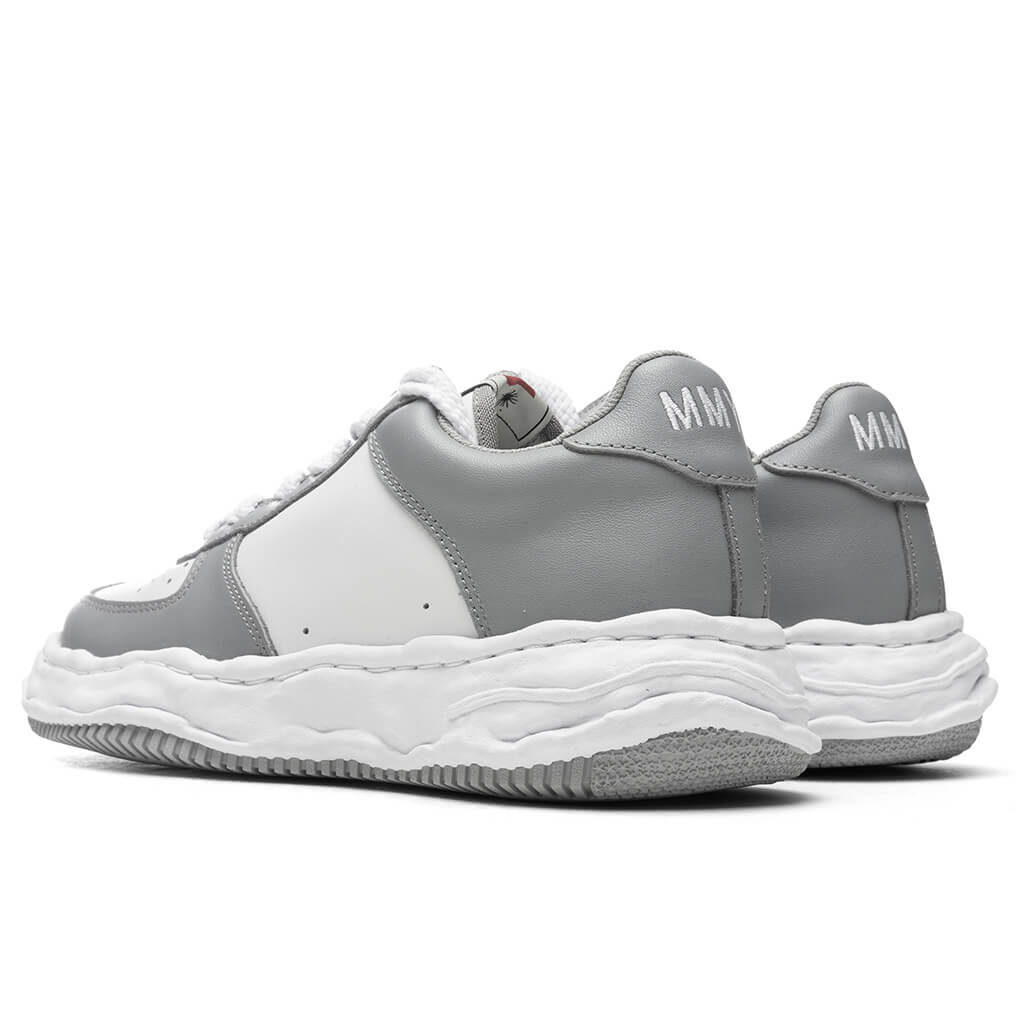 Wayne Low OG Sole Leather Sneaker Grey White