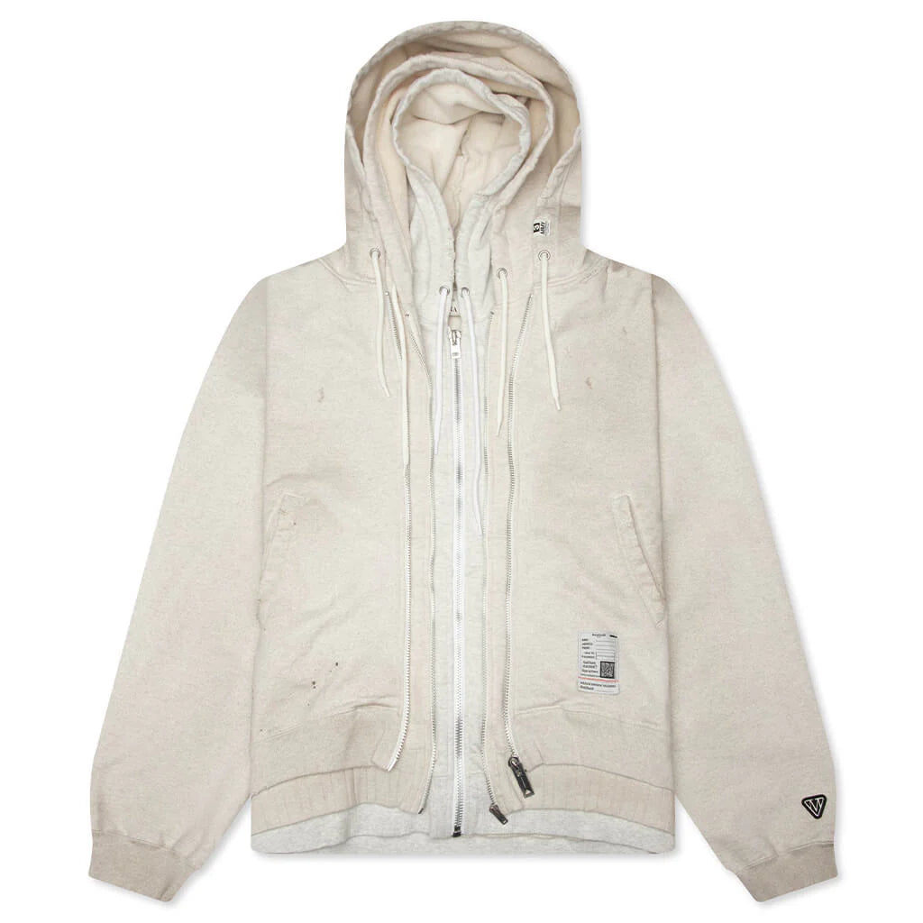 Triple Layered Parka White