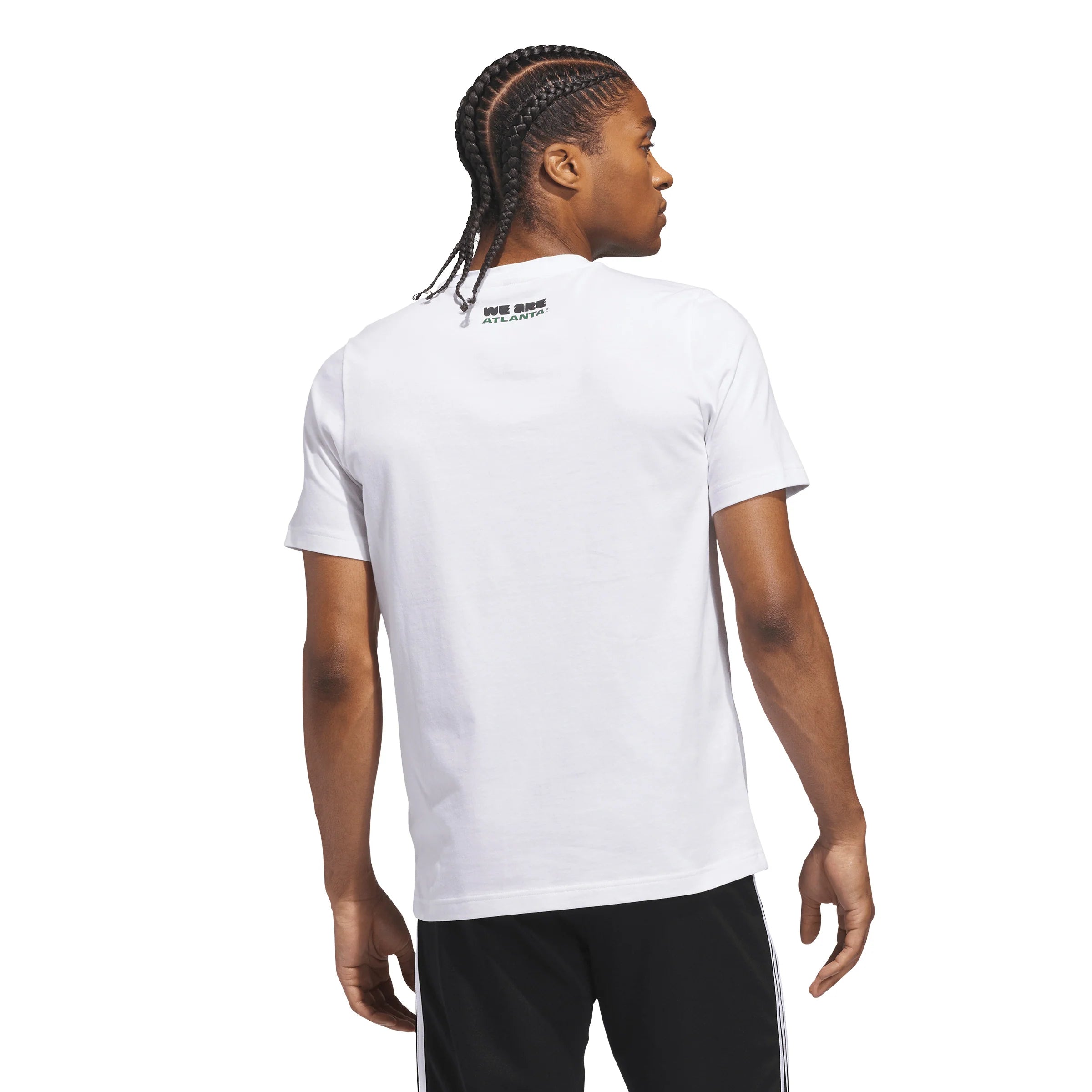 adidas FIFA World Cup 26 Host City Atlanta Graphic Mens Soccer T Shirt White