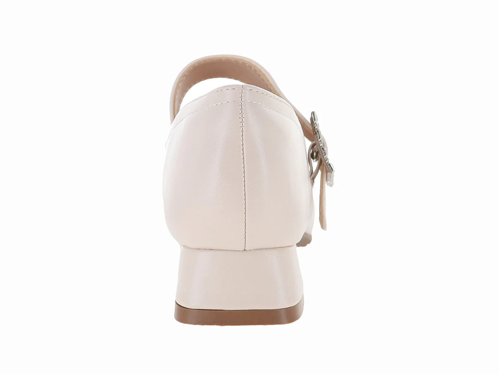 Zapatillas de Tacón Cuadrado Nude ROZE para Mujer