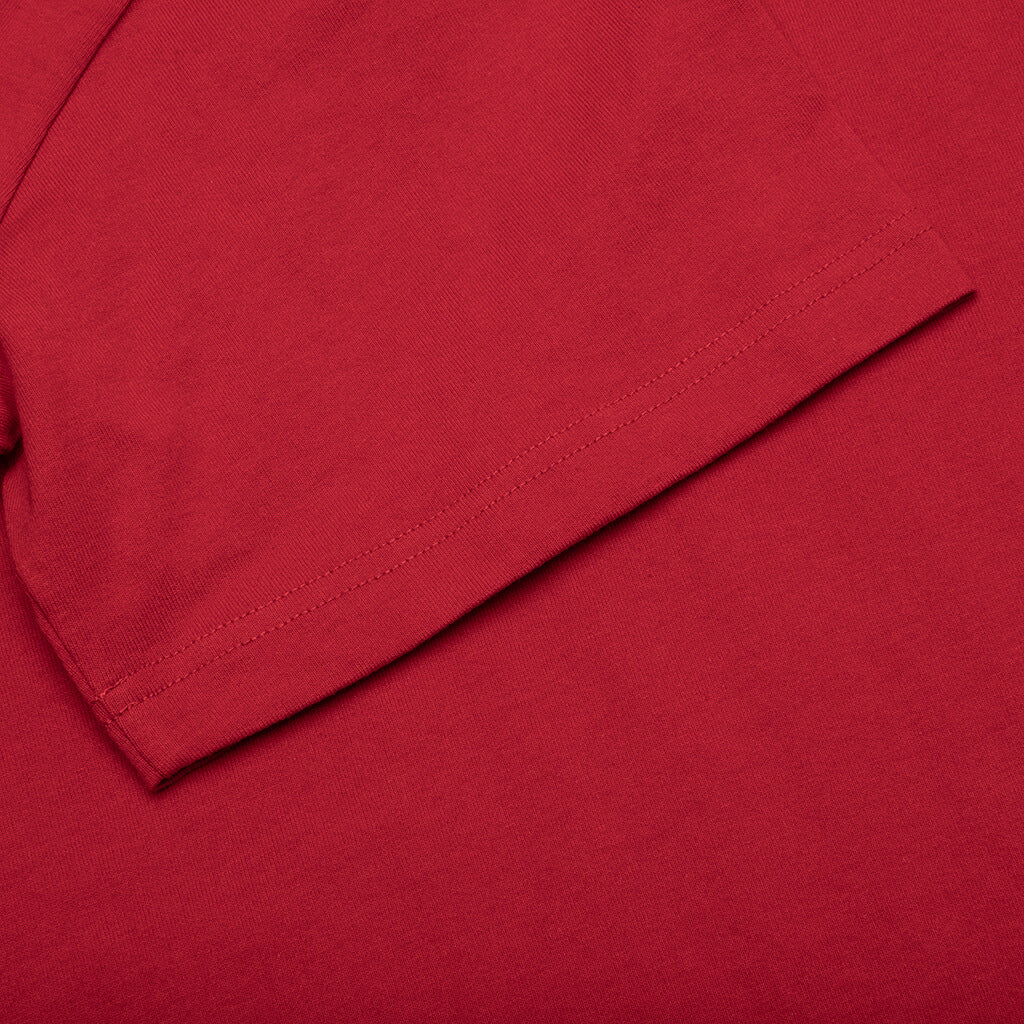 Script Tee Savvy Red