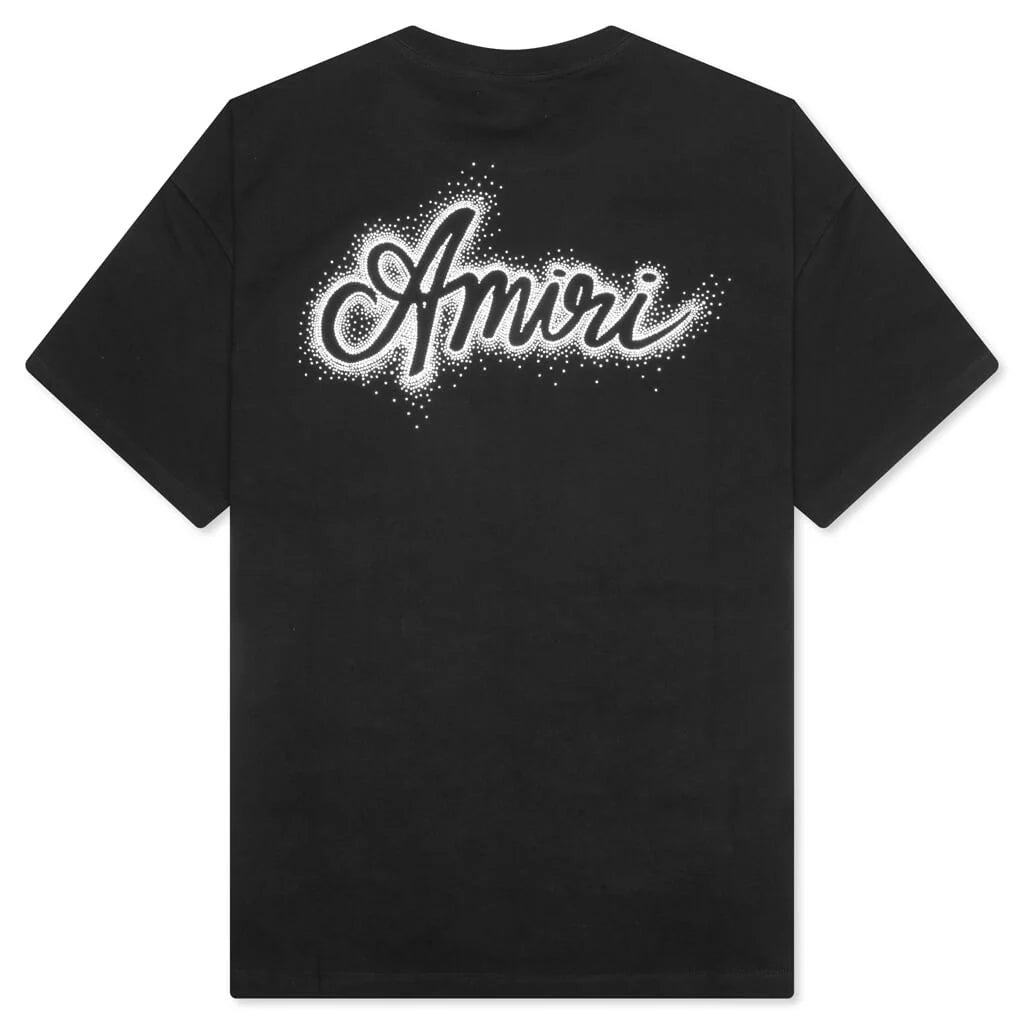 Crystal Burst Ma Swirl O S Tee Black