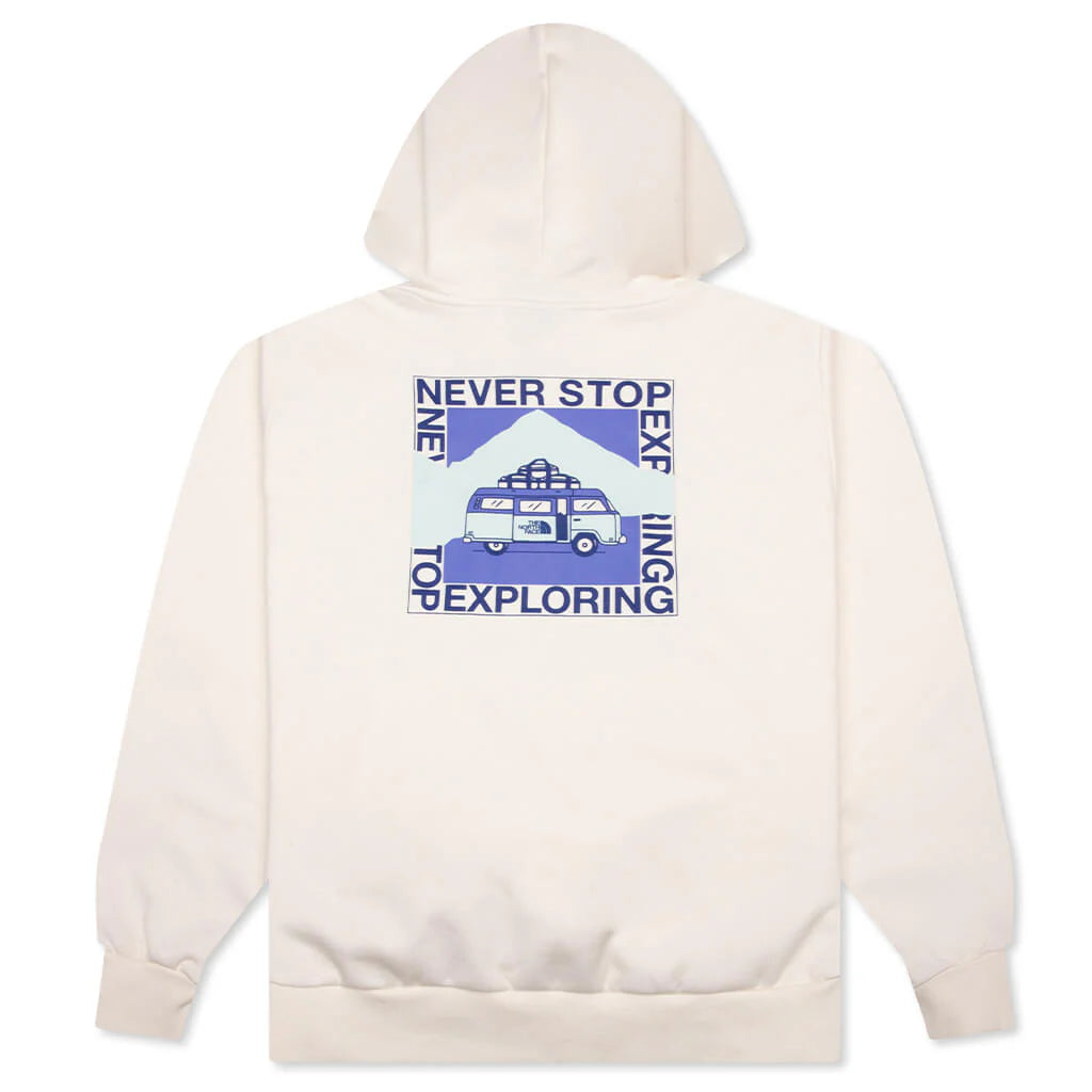Escape The City Regular Hoodie White Dune