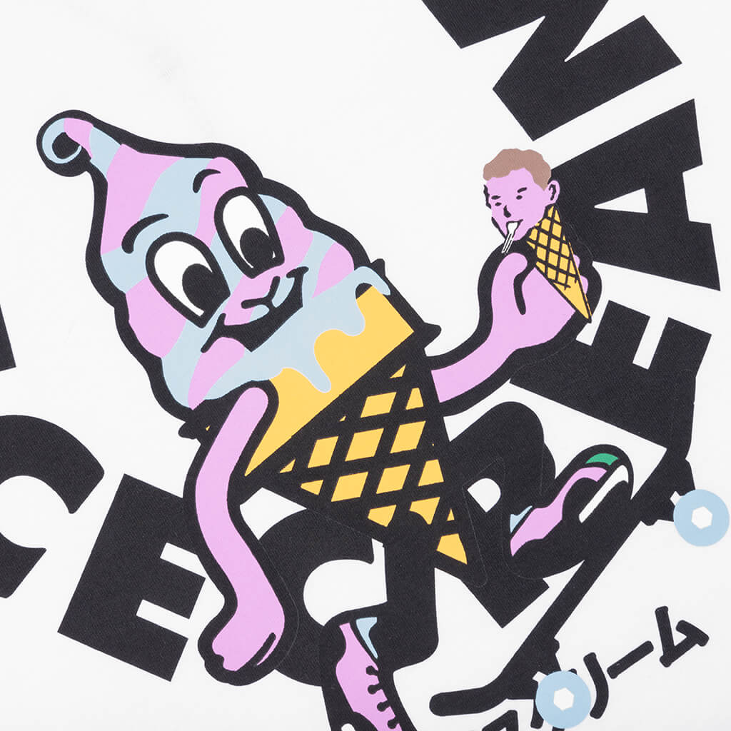 Skate Cone S S Tee White
