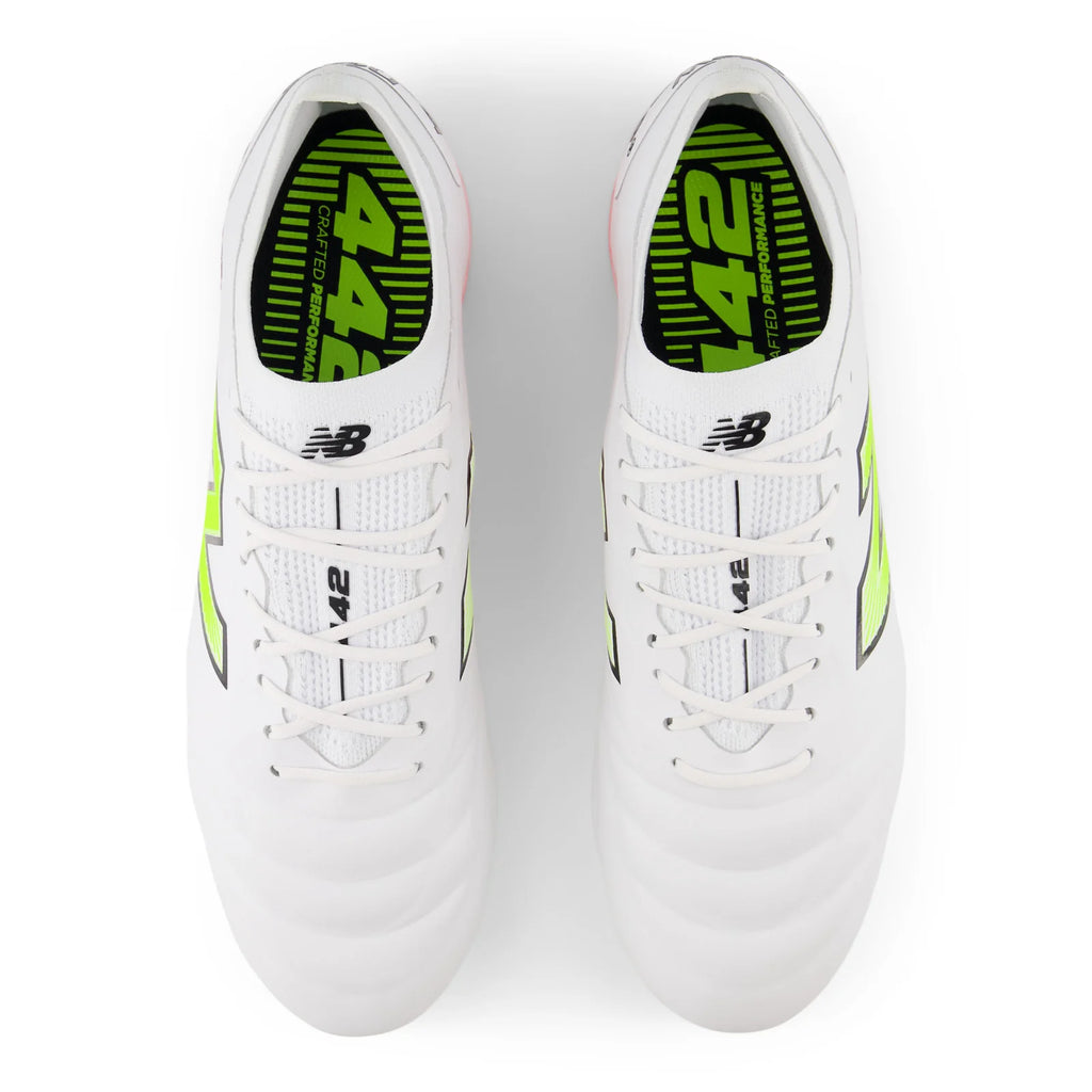 New Balance 442 V2 Elite FG Firm Ground Soccer Cleats White