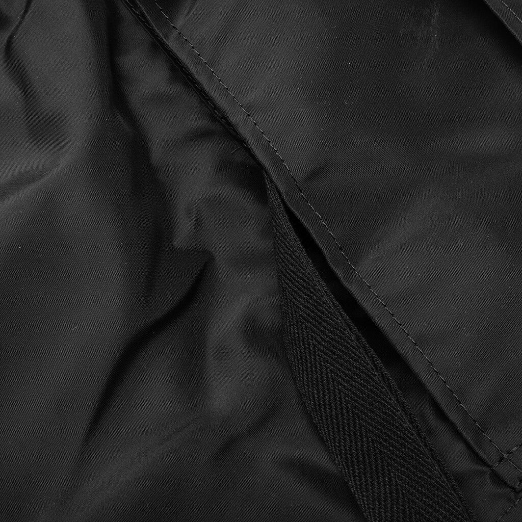 Nylon Twill Shorts Black