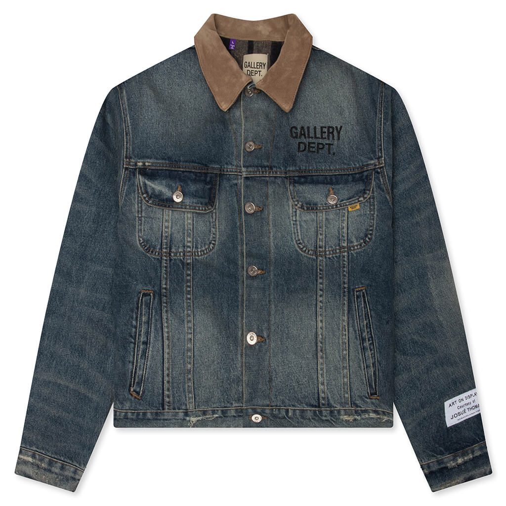 Santa Fe Trucker Jacket Washed Indigo