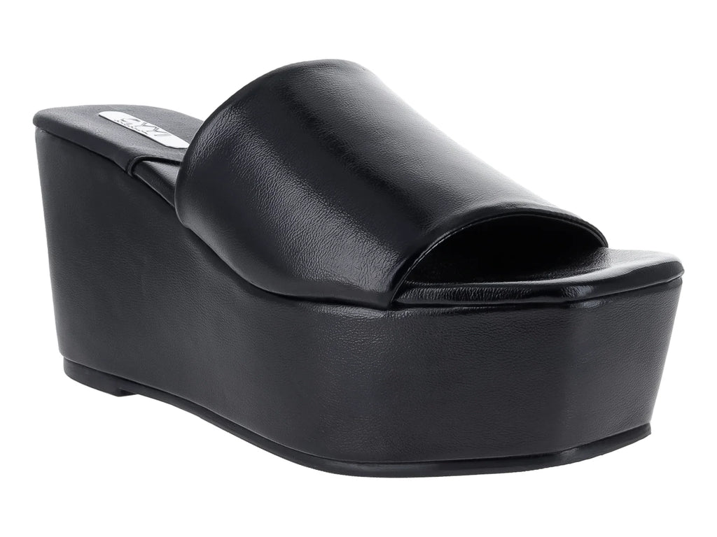 Sandalias OYYI Plataforma Negro para Mujer