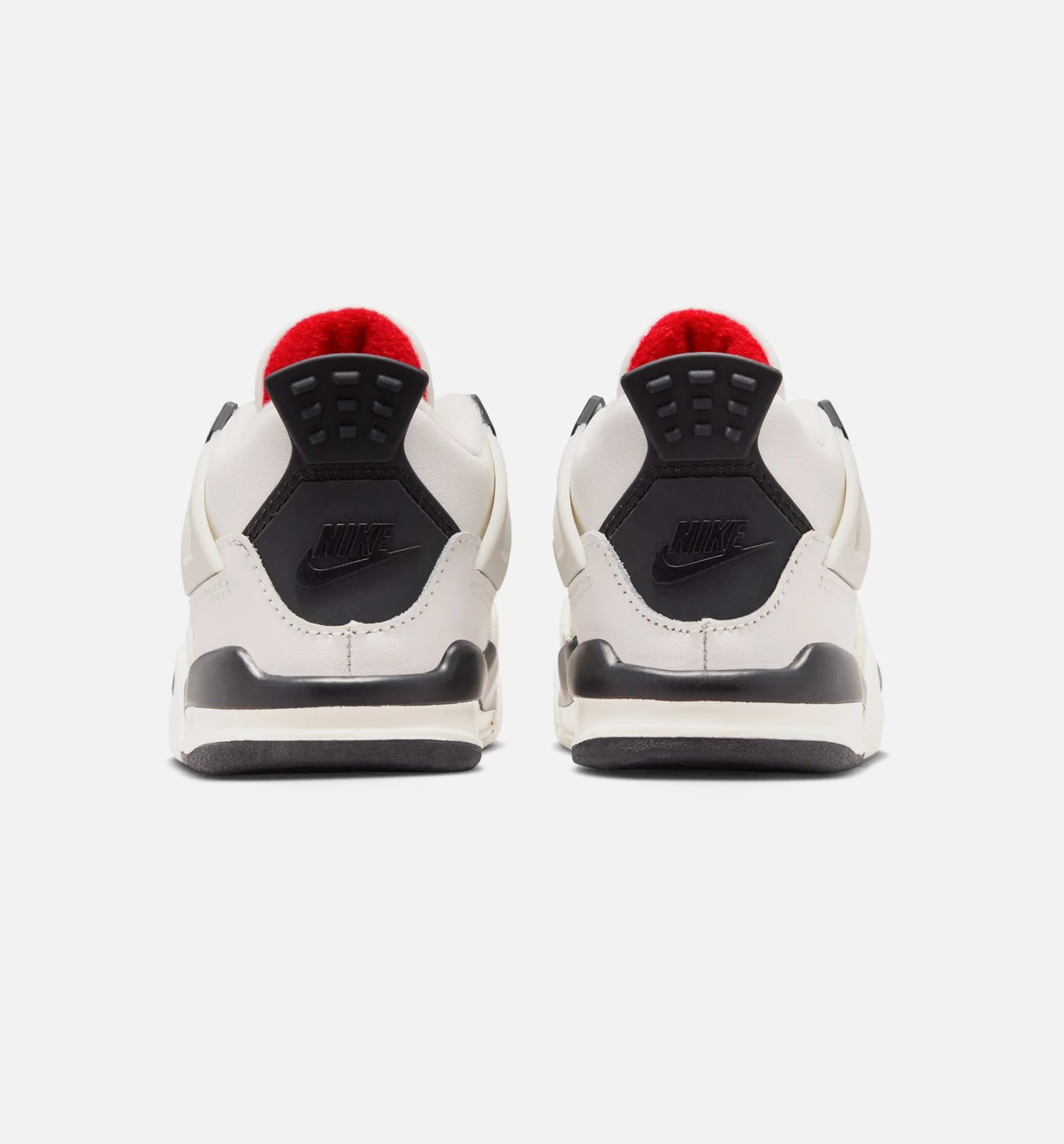 Air Jordan 4 Retro Flight Club Infant Toddler Lifestyle Shoe Sail Black University Red Free Shipping