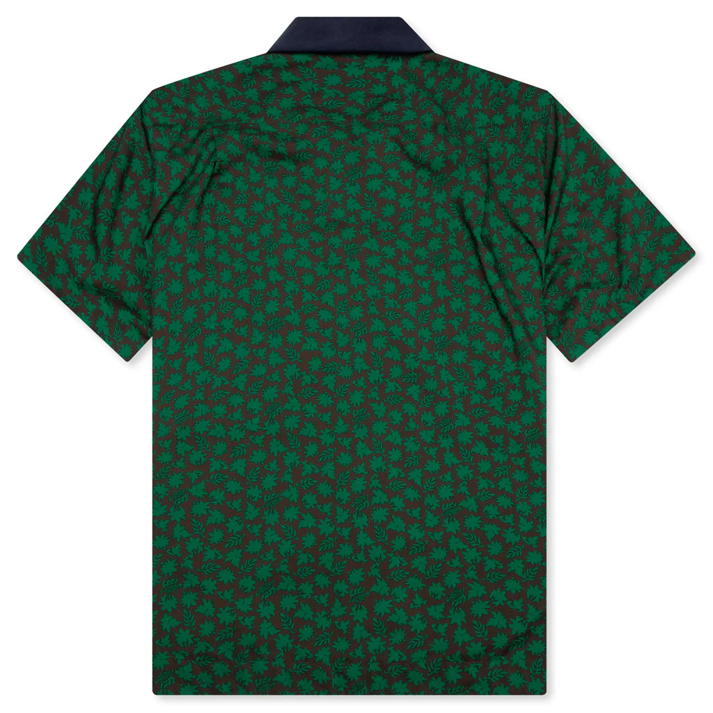 Floral Print Shirt Green