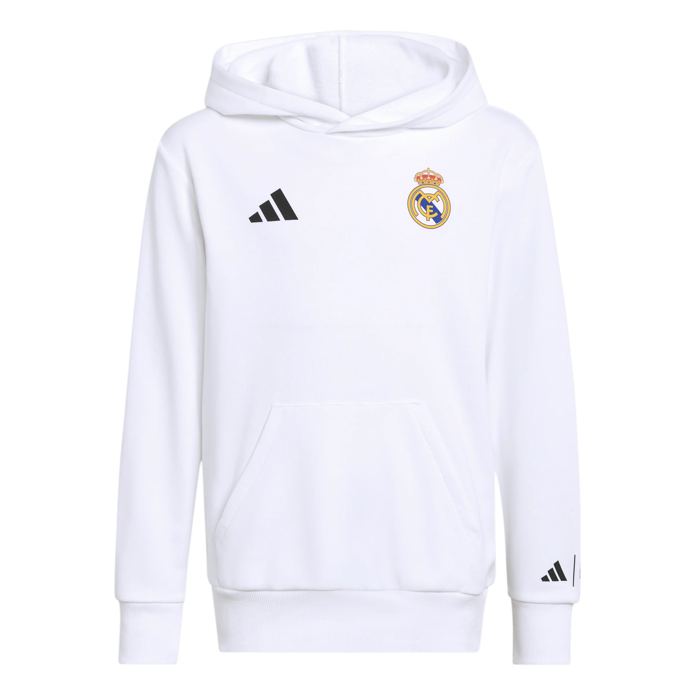 adidas Real Madrid Avengers Youth Soccer Hoodie White