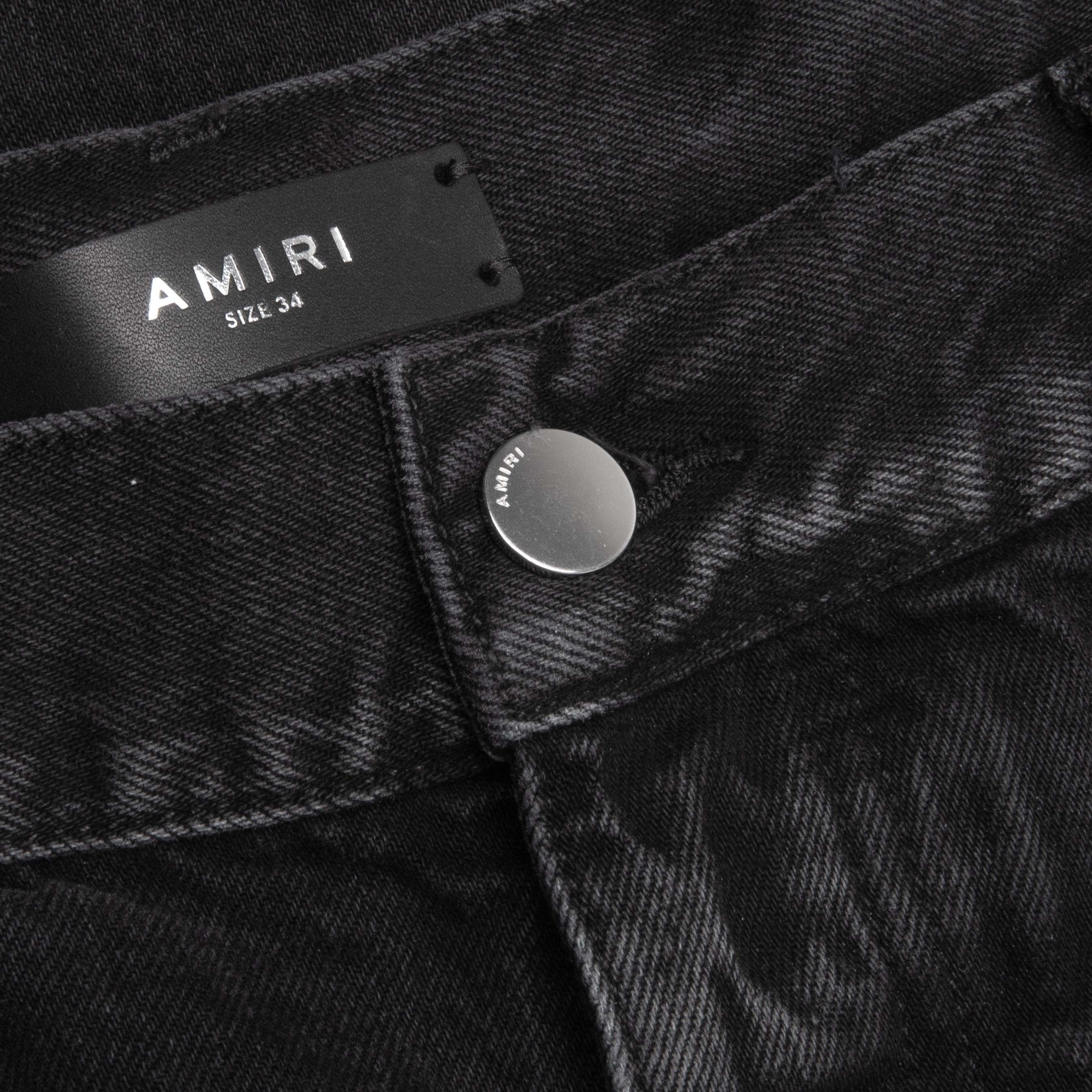 Release Hem Straight Jean Faded Black