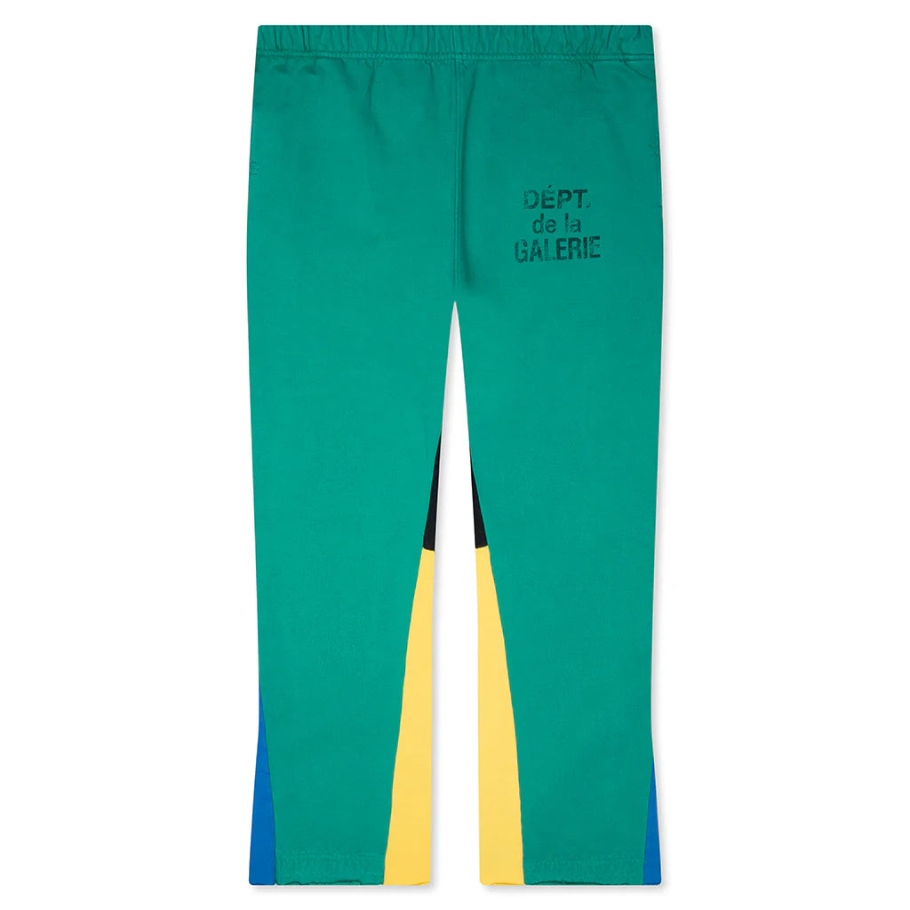 Flare Sweatpant Emerald Green