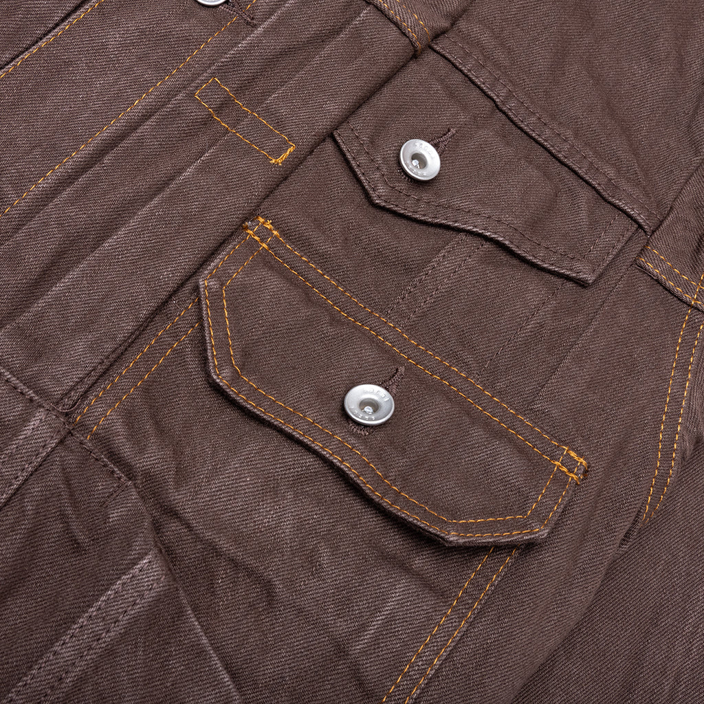 Denim Jacket Brown