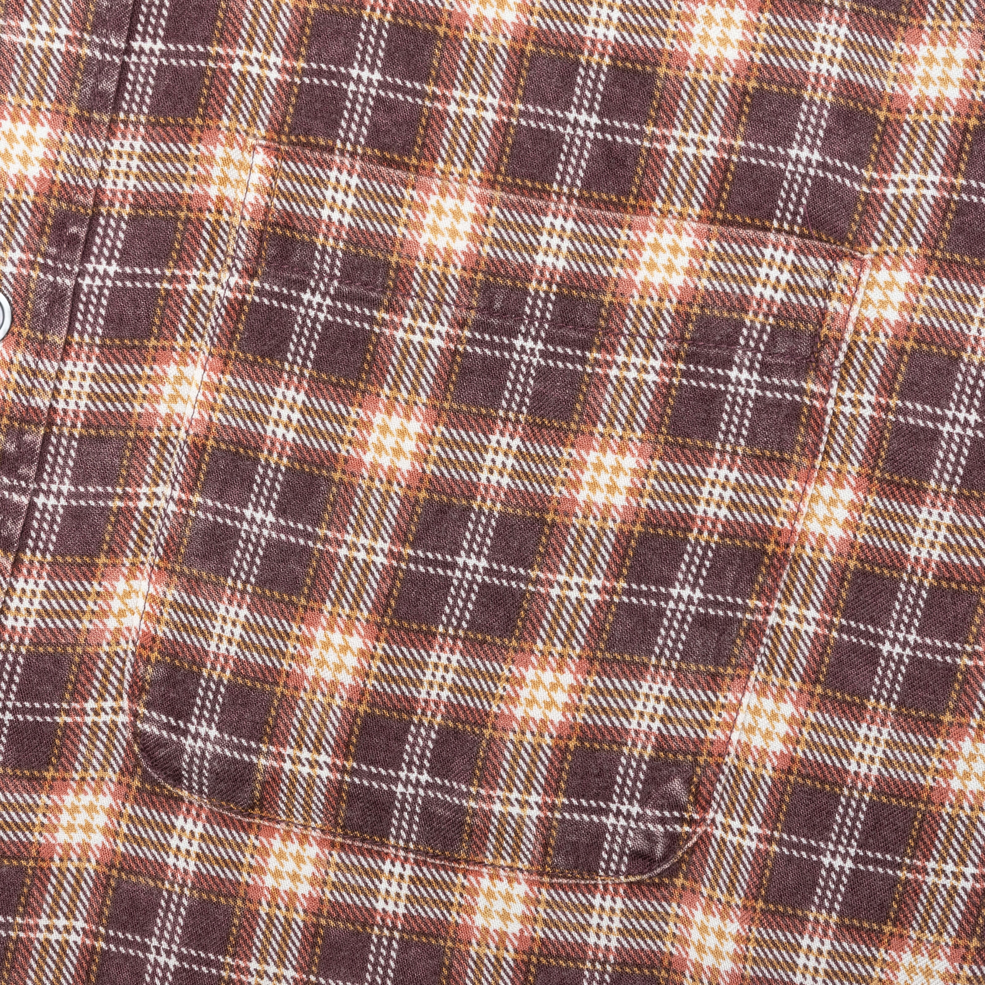 Matthew Plaid Shirt Brick