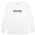 NH L S Tee 2 White
