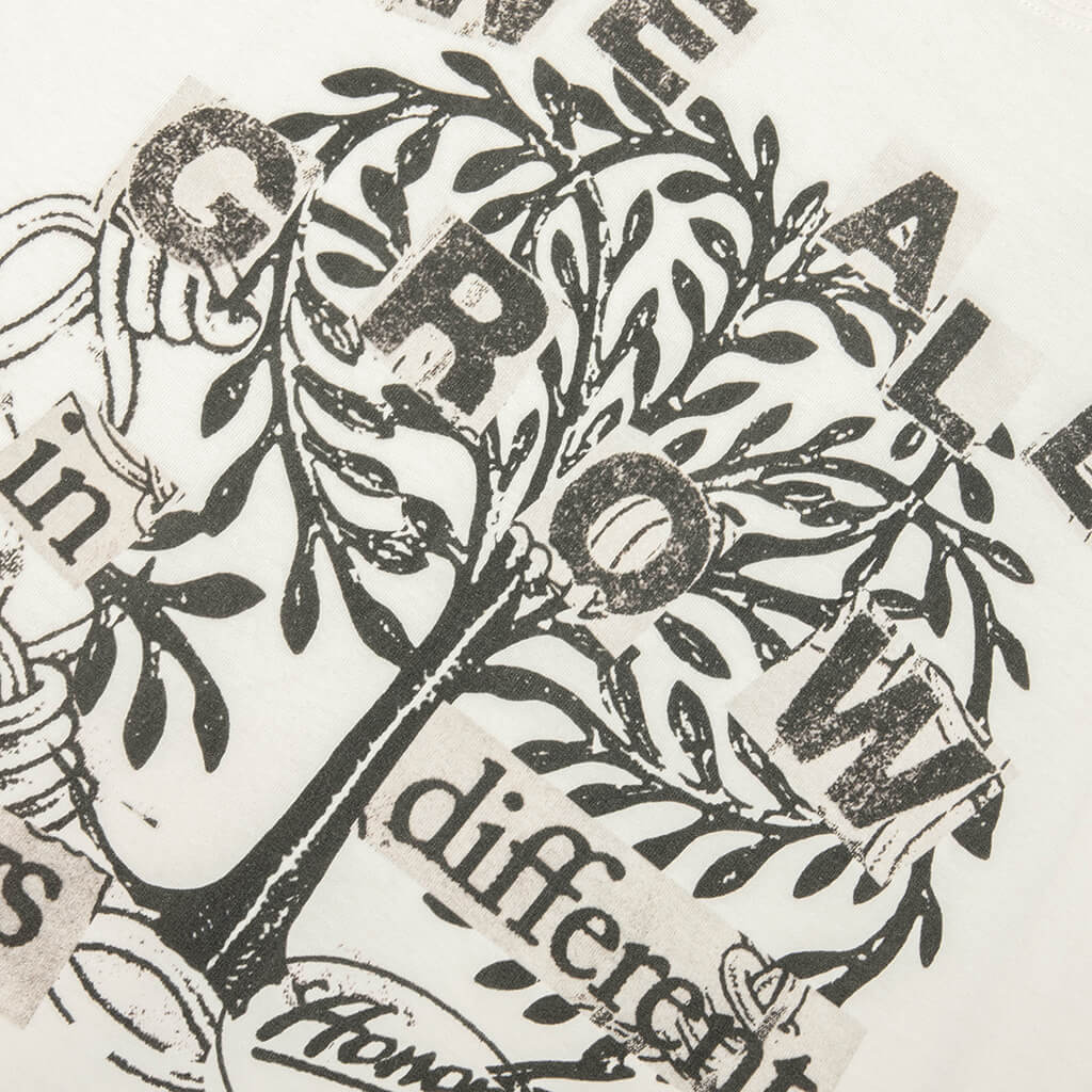 We All Grow Tee White