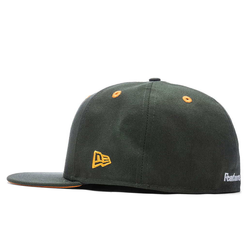 New Era x Feature 59FIFTY Collegiate F Green Orange