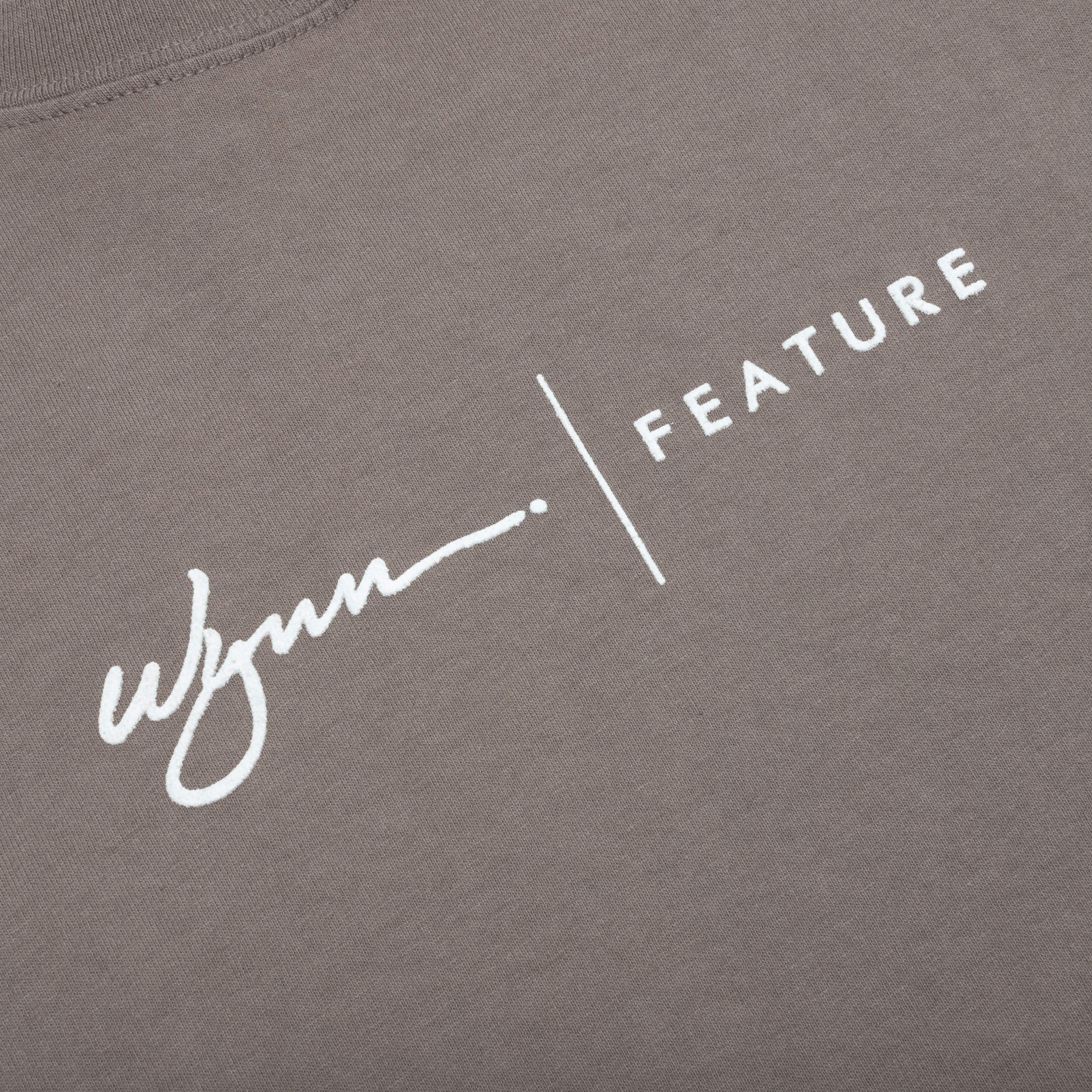 Feature x Wynn Logo Lock Up Tee Falcon