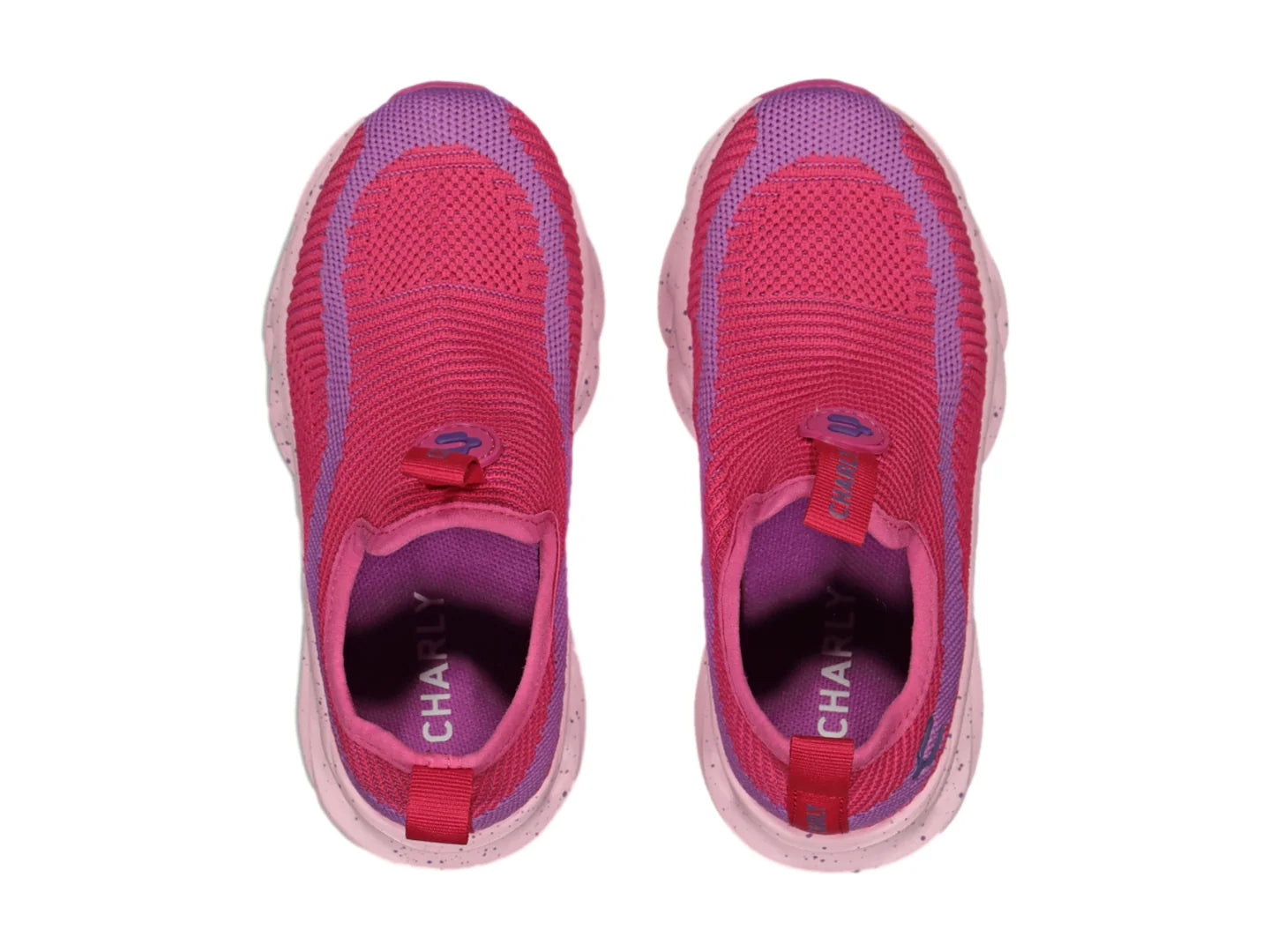 Tenis Charly Fucsia y Morado para Niña