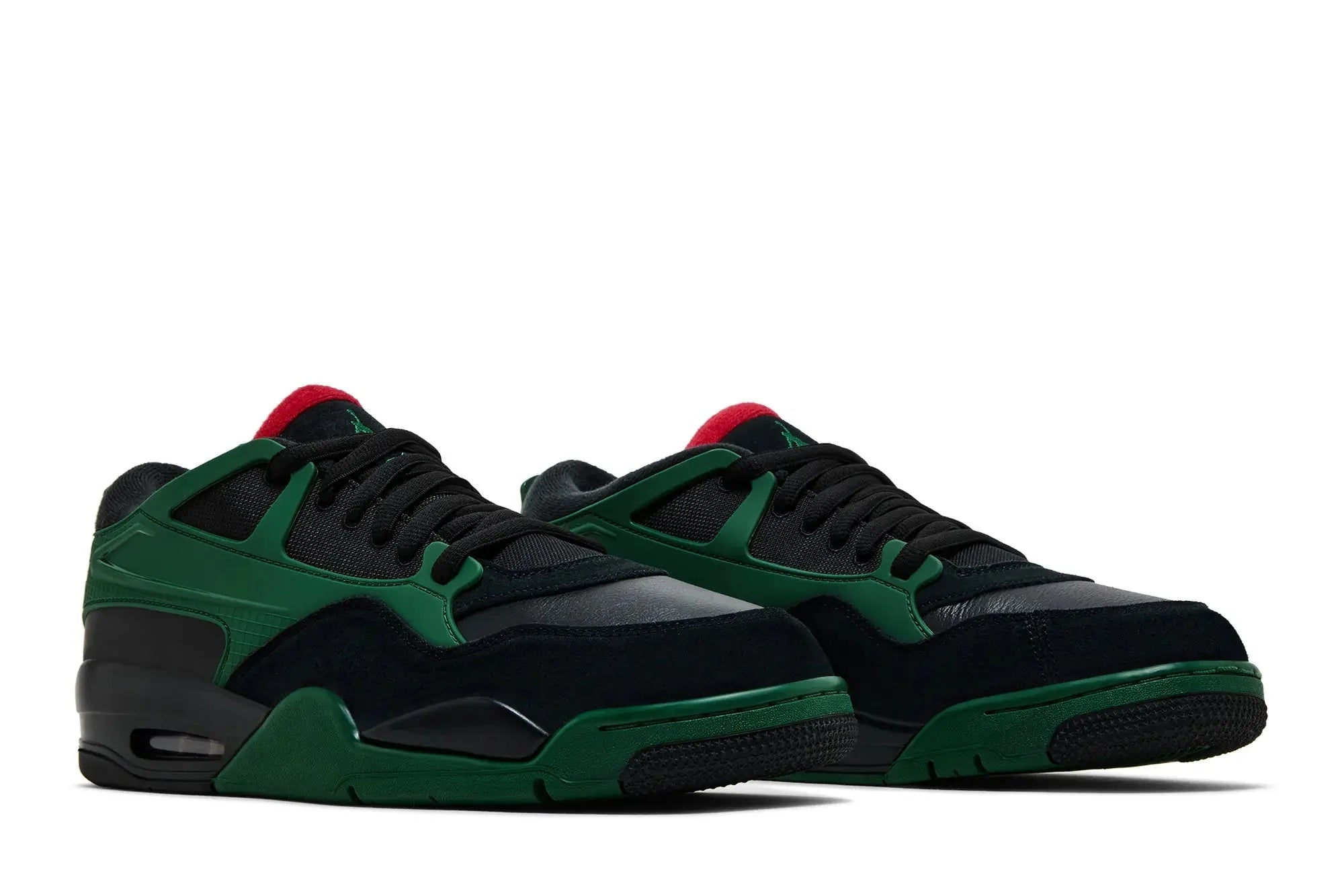 Jordan 4 RM Black Gorge Green