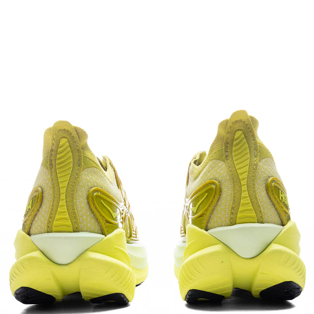 Mach X Caged Pea Green Hoka Citrus