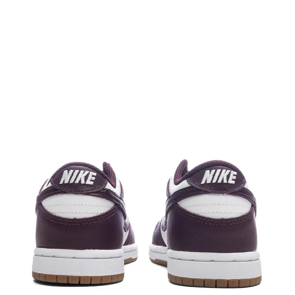 Dunk Low BP PS White Burgundy Crush Gum Light Brown