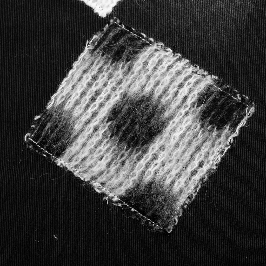 Patchwork Shirt Black
