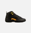 Air Jordan 12 Retro Black Taxi Grade School Lifestyle Shoe Black Free Shipping