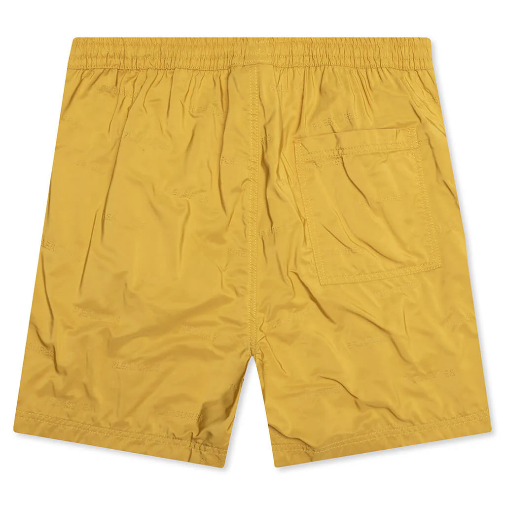 Refresh Nylon Active Short Mustard