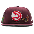 New Era x NBA x FELT 59FIFTY Fitted Atlanta Hawks