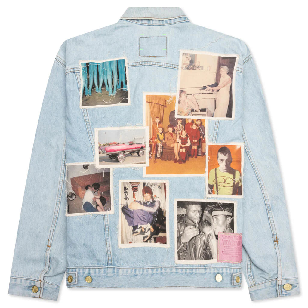 Portrait Denim Jacket Multi