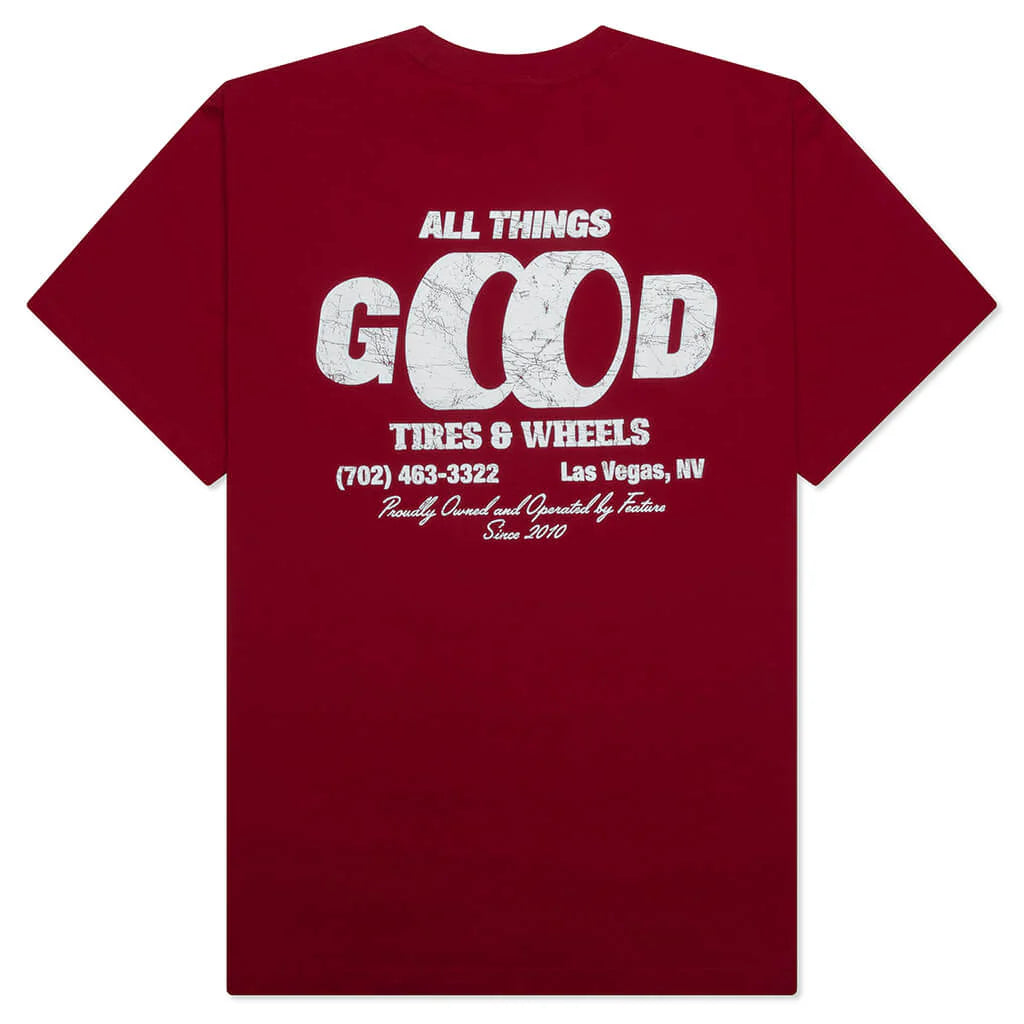 ATG Tires Tee Red