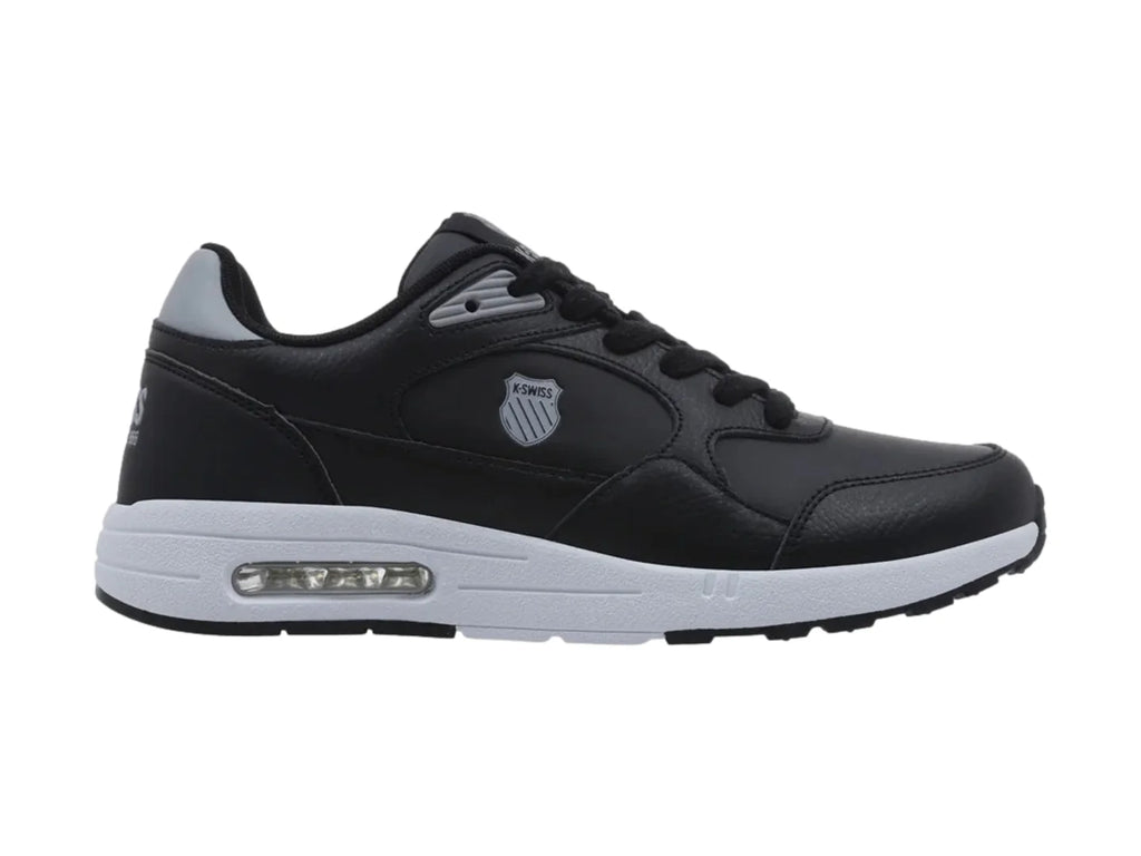 Tenis K Swiss Maxwell Negro y Gris para Hombre