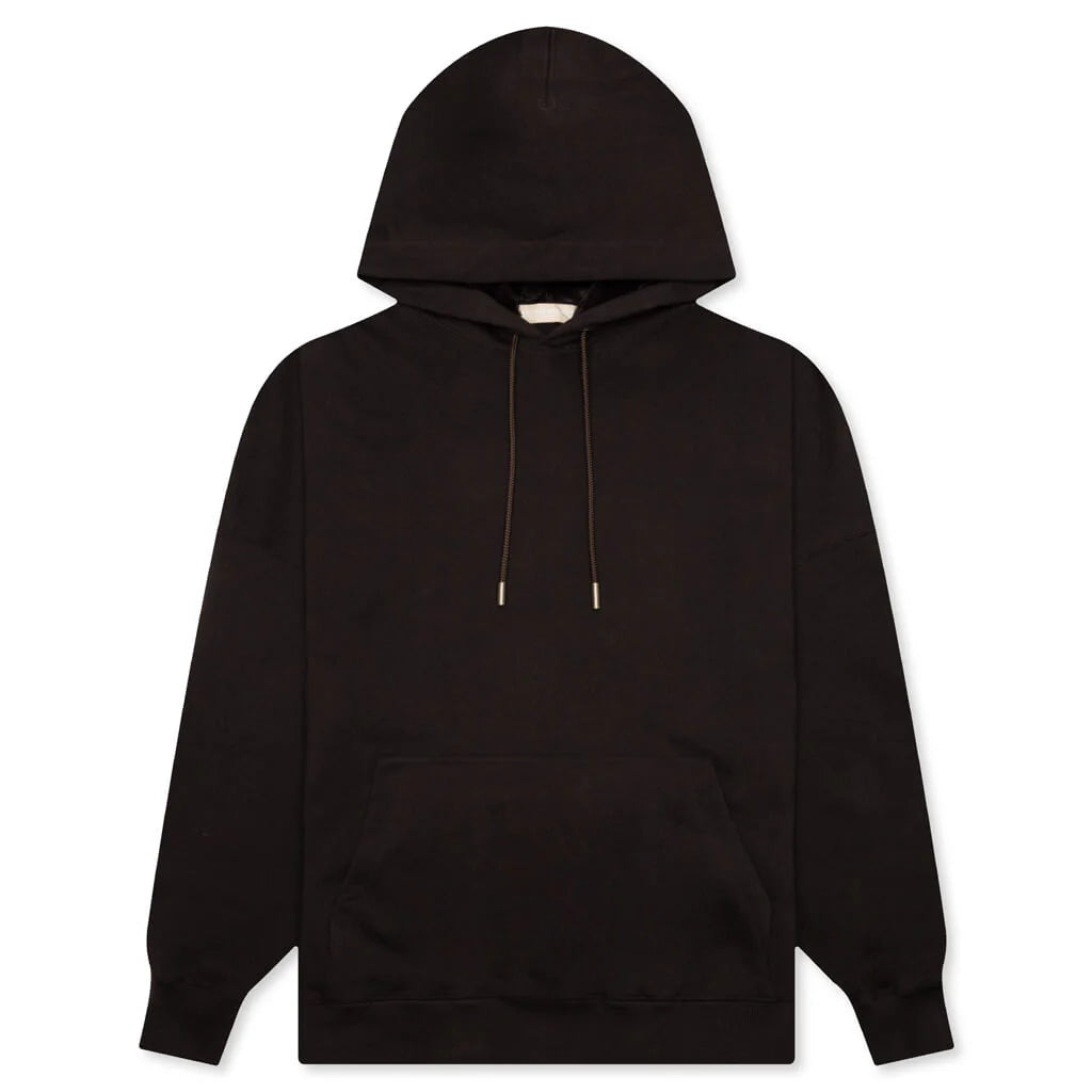 Logo Hoodie Dark Brown