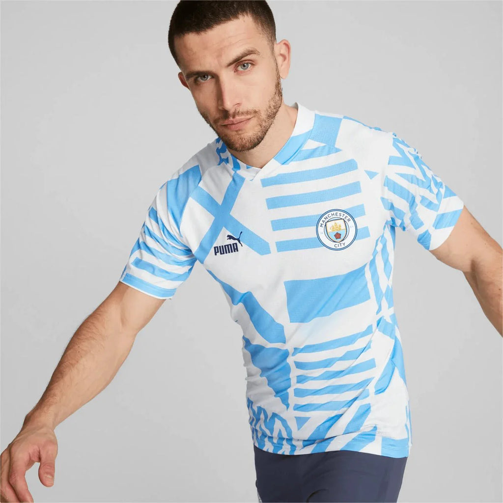 PUMA Manchester City Pre Match Jersey 2022 2023