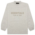 Kids L S Shirt Light Heather Grey