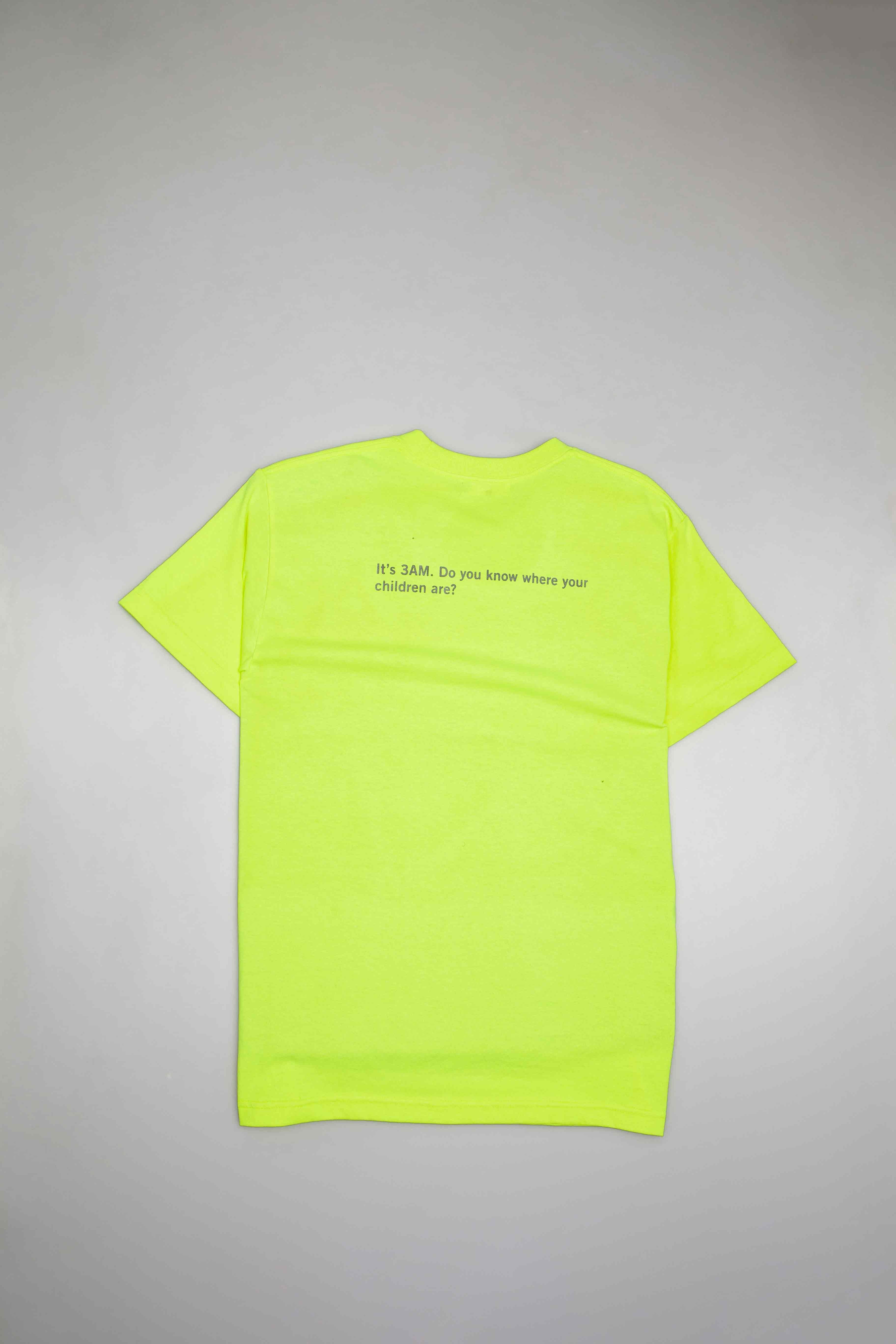 Carter Mens T Shirt Yellow White
