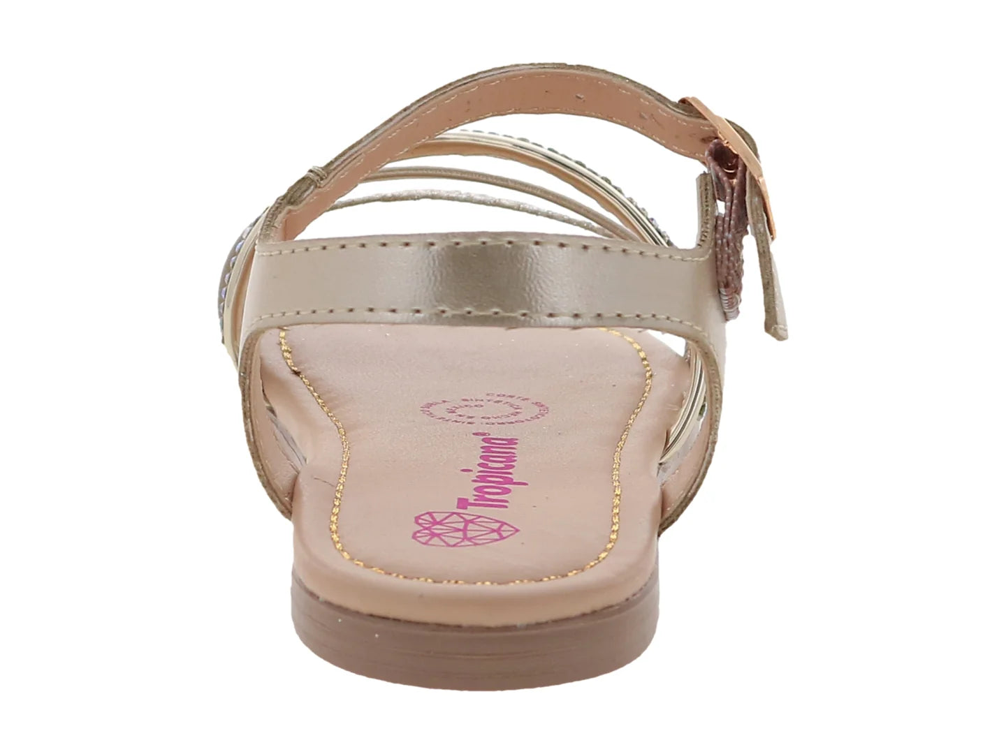Sandalias Tropicana Mercurio Dorado para Niña