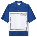 Poplin Bowling Shirt Mazarine Blue