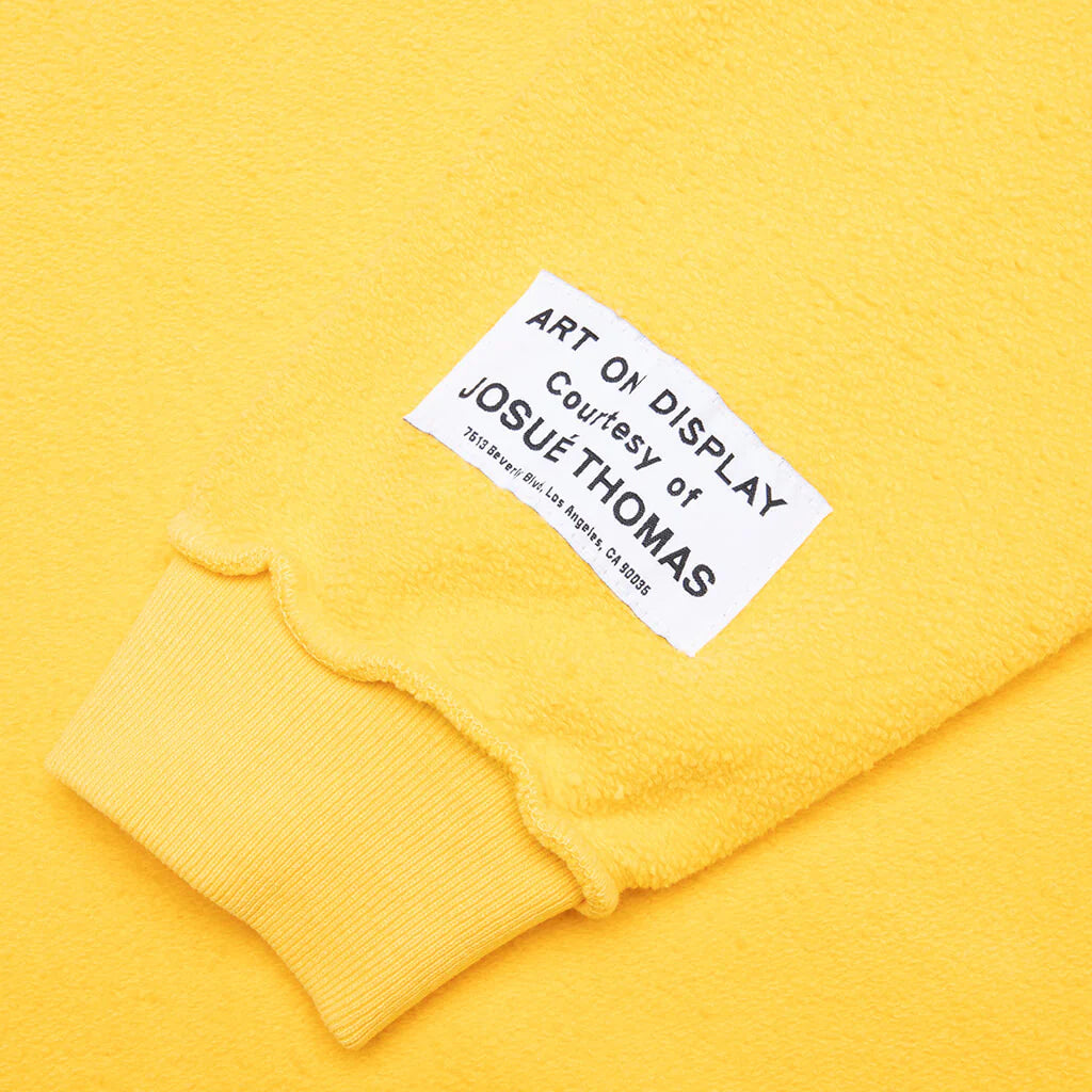 Art That Kills Rev Crewneck Yellow