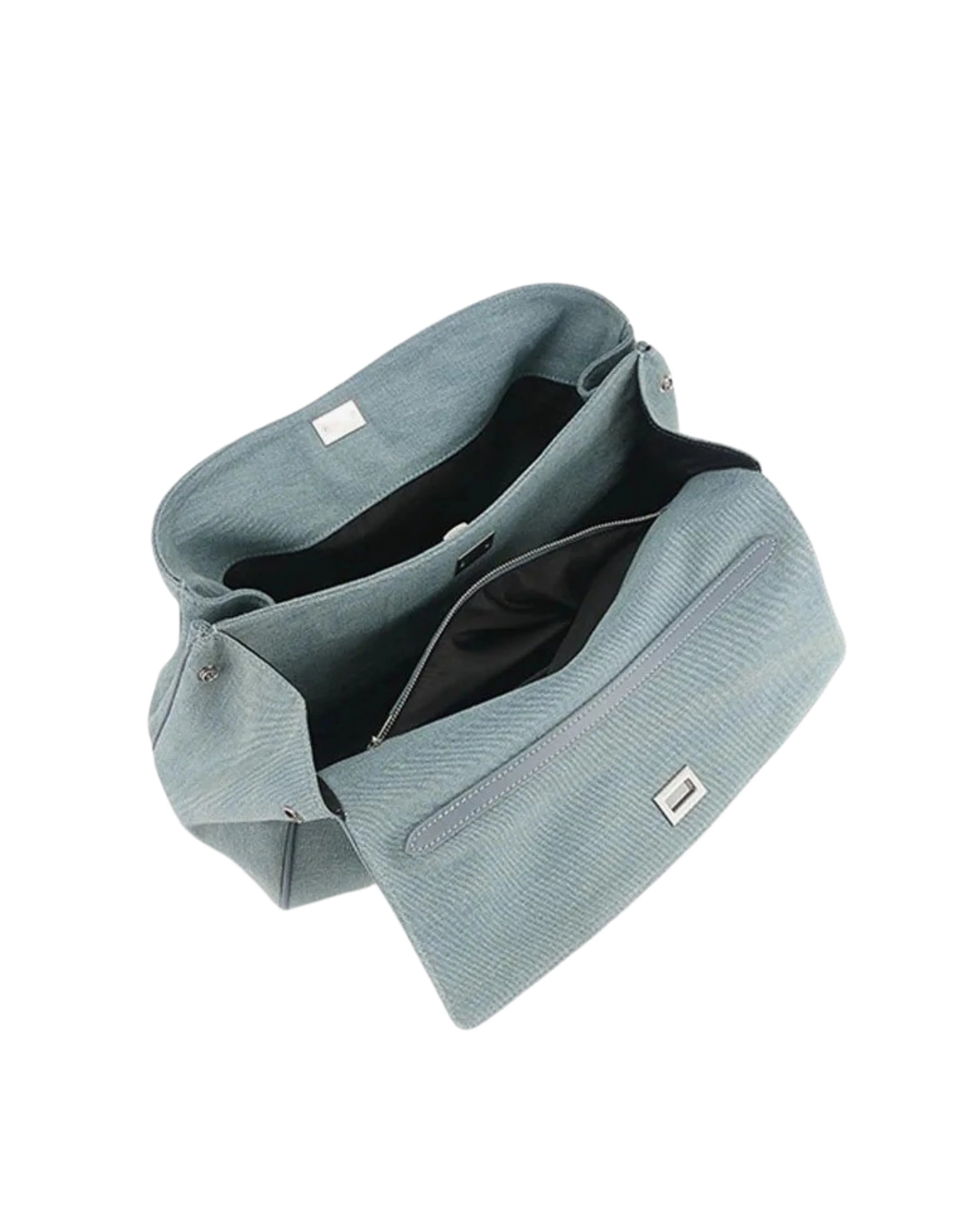 Bolsa de Ombro Suede Taranto