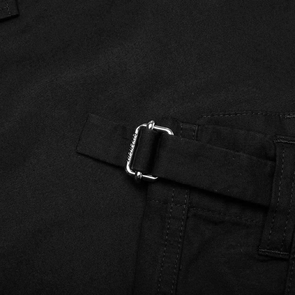 Cotton Cargo Pants Black