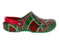 Zuecos Crocs Baya Holiday Plaid Multicolor para Hombre