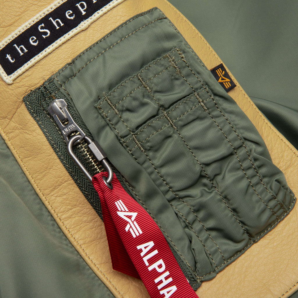 Undercover x Alpha Industries x Fragment Bomber Jacket Khaki