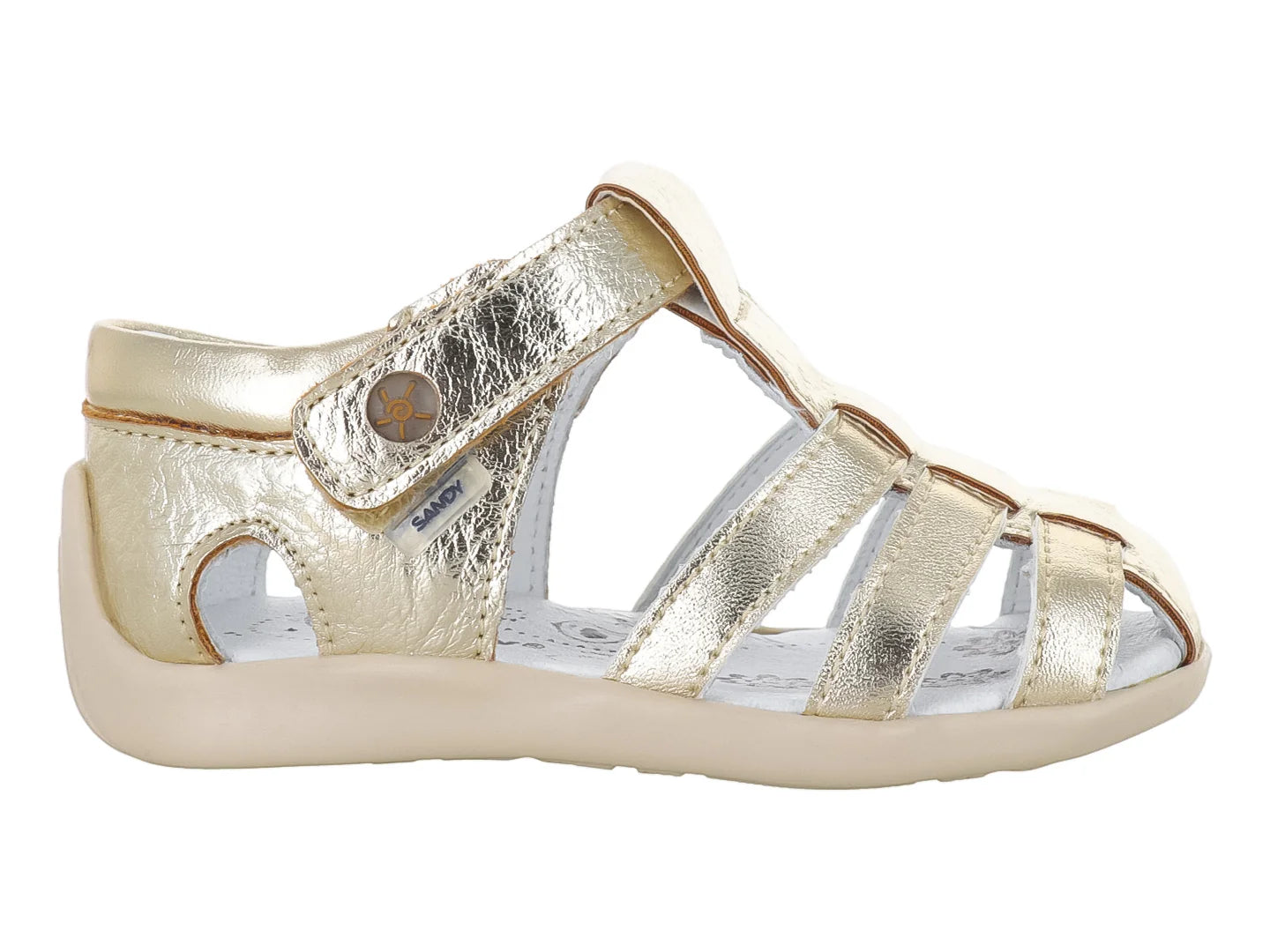 Sandalias Pieco Color Oro para Niña
